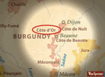 map of burgundy